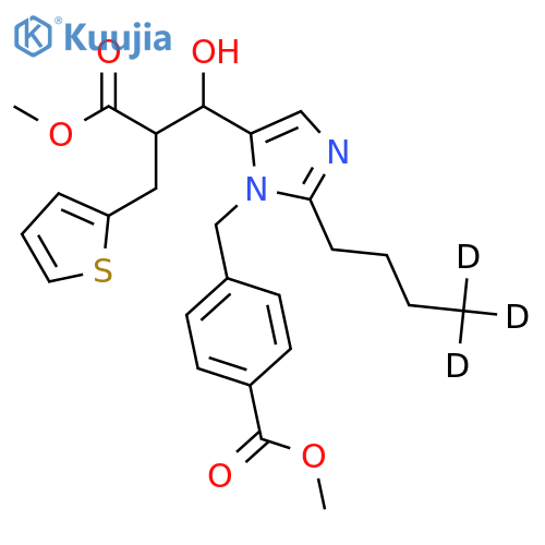 1-Hydroxy-1,2-dihydro Eprosartan-d3 Dimethyl Ester structure