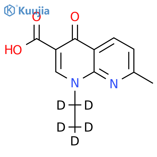 Nalidixic Acid-d5 structure