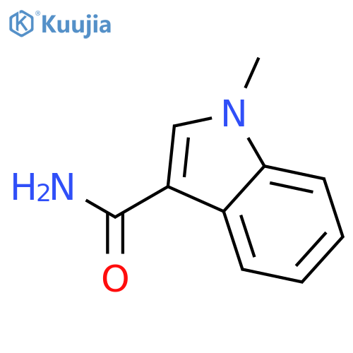 1-Methyl-1H-indole-3-carboxamide structure