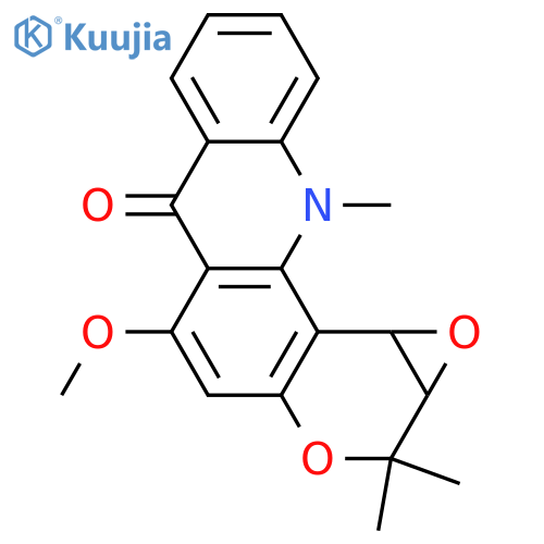 Acronycine; 1,2-Epoxide structure
