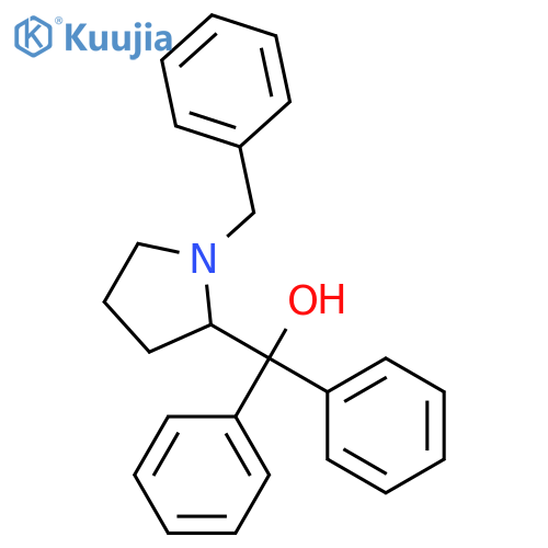 (S)-(1-Benzylpyrrolidin-2-yl)diphenylmethanol structure