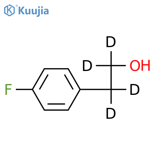 4-Fluorophenylethanol-d4 structure