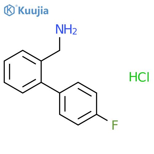 2-(4-Fluorophenyl)benzylamine Hydrochloride structure