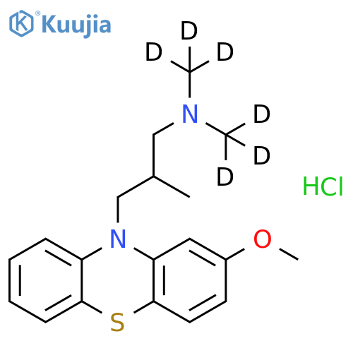 rac Methotrimeprazine-d6 Hydrochloride structure