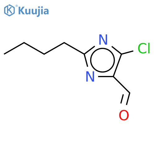 2-Butyl-d3-4-chloro-1H-imidazole-5-carboxaldehyde structure