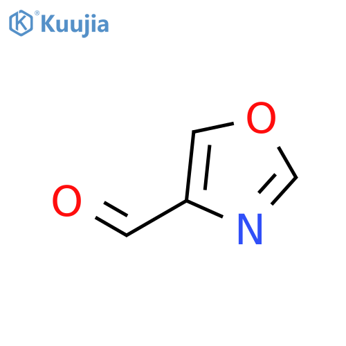 1,3-oxazole-4-carbaldehyde structure