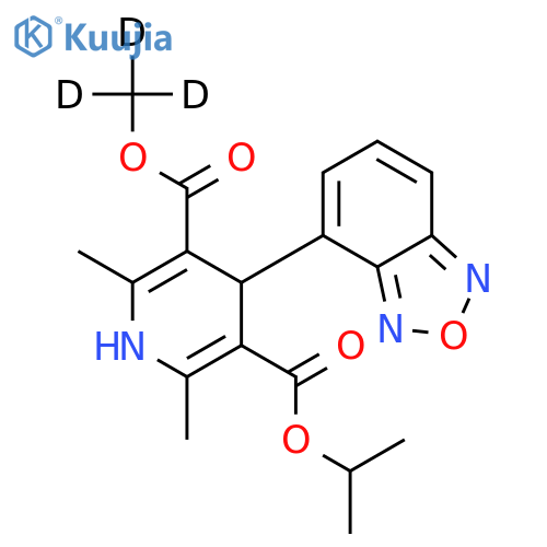 Isradipine-d3 structure