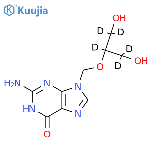 Ganciclovir-d structure
