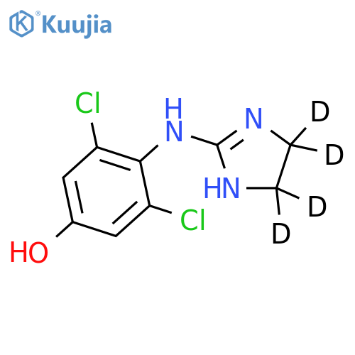 4-Hydroxy Clonidine-d4 structure