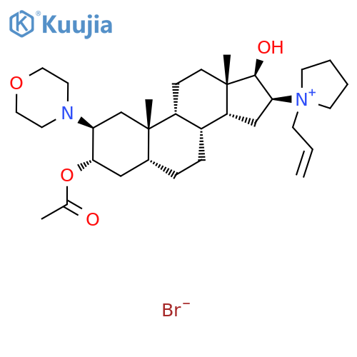 3-Acetyl-17-deacetyl Rocuronium Bromide structure