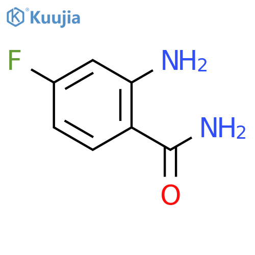 2-Amino-4-fluorobenzamide structure