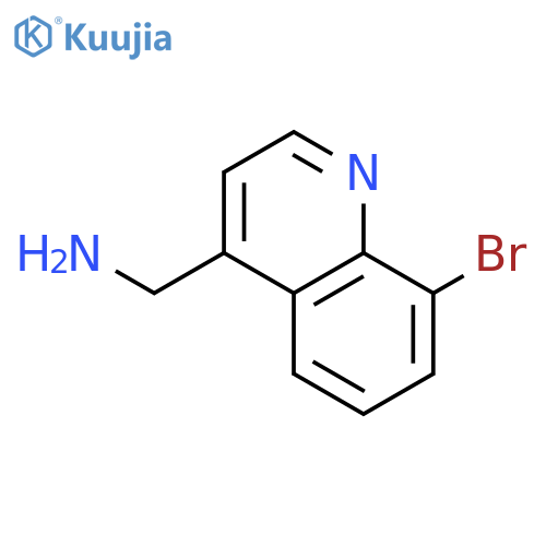 8-bromo-4-Quinolinemethanamine structure