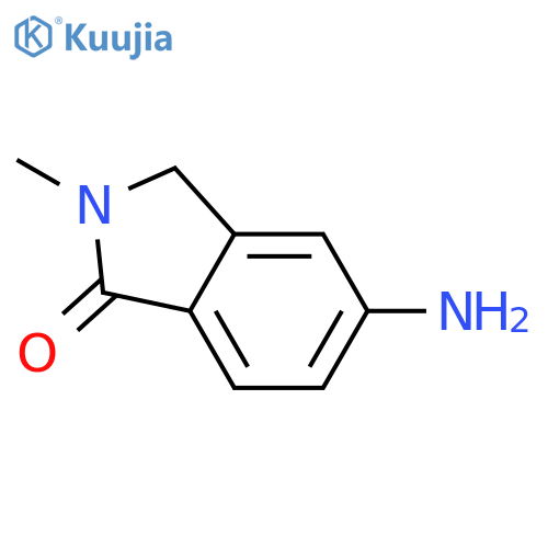 5-Amino-2-methyl-2,3-dihydro-1H-isoindol-1-one structure