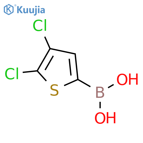 (4,5-Dichlorothiophen-2-yl)boronic Acid structure
