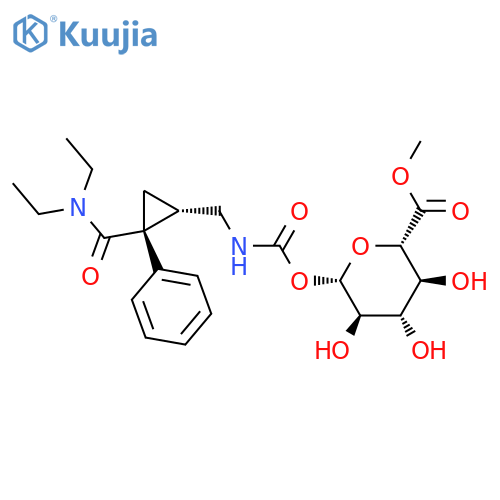 Milnacipran Carbamoyl-β-D-glucuronide Methyl Ester(Mixture of Diastereomers) structure