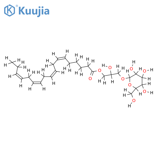 1-O-(6'',9'',12'',15''-octadecatetraenoyl)-3-O-beta-D-galactopyranosyl glycerol structure