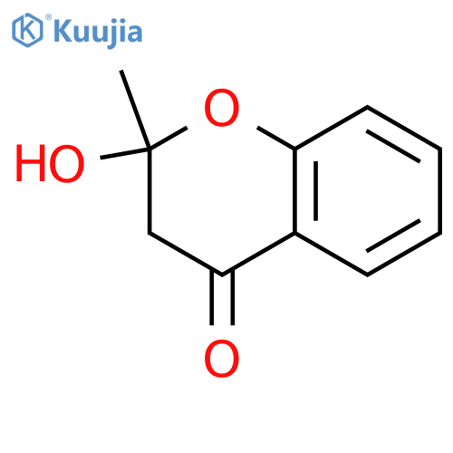 2-hydroxy-2-methyl-3H-chromen-4-one structure