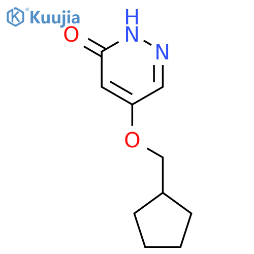 5-(Cyclopentylmethoxy)pyridazin-3(2H)-one structure