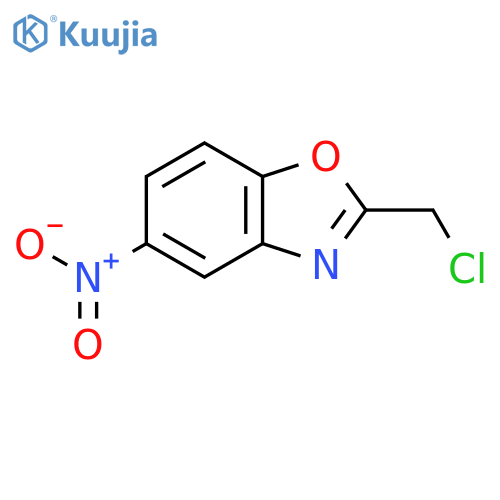 2-(Chloromethyl)-5-nitro-1,3-benzoxazole structure
