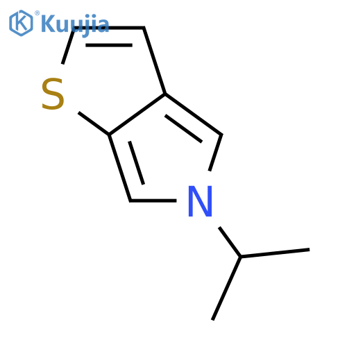 5H-Thieno[2,3-c]pyrrole,5-(1-methylethyl)- structure