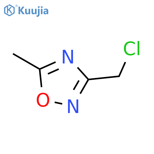 3-(Chloromethyl)-5-methyl-1,2,4-oxadiazole structure