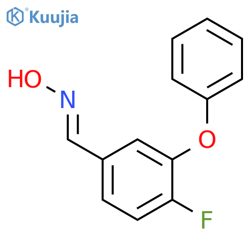 4-Fluoro-3-phenoxybenzaldehyde Oxime structure