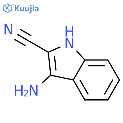 3-amino-1H-Indole-2-carbonitrile structure