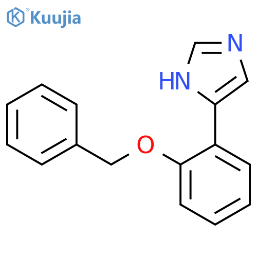 4-2-(benzyloxy)phenyl-1H-imidazole structure