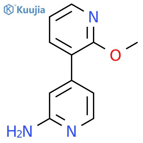 2-Methoxy-3,4'-bipyridin-2'-amine structure