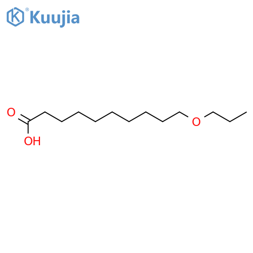 Decanoic acid,10-propoxy-, labeled with tritium (9CI) structure