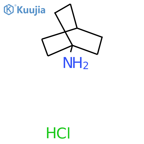 bicyclo[2.2.2]octan-1-amine;hydrochloride structure