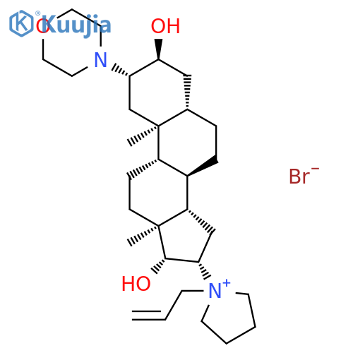 17-Desacetyl Rocuronium Bromide structure