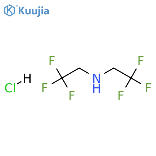bis(2,2,2-trifluoroethyl)amine hydrochloride structure