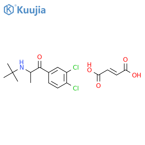 4-Chloro Bupropion Fumarate structure