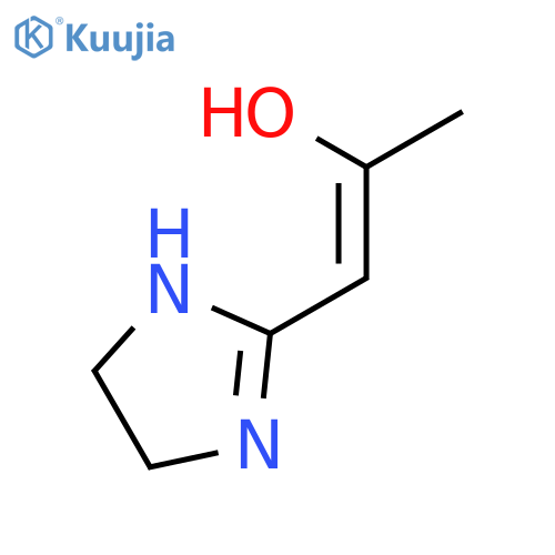 1-Propen-2-ol,1-(4,5-dihydro-1H-imidazol-2-yl)-, (Z)- (9CI) structure