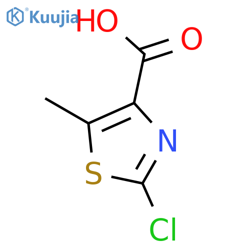 2-Chloro-5-methylthiazole-4-carboxylic acid structure