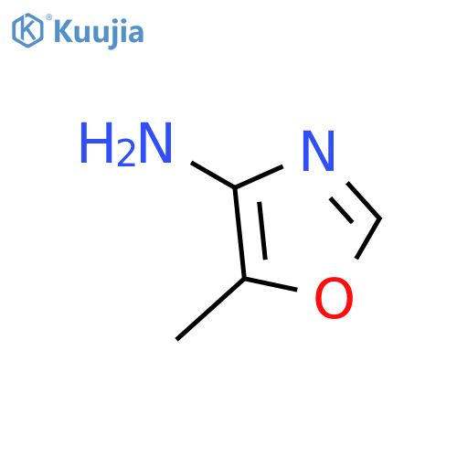 5-methyl-1,3-oxazol-4-amine structure