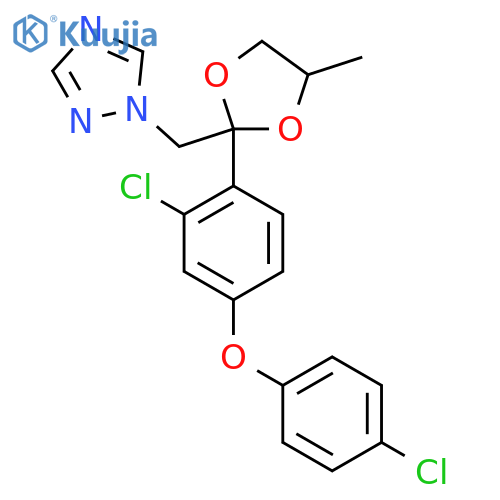 Difenoconazole structure