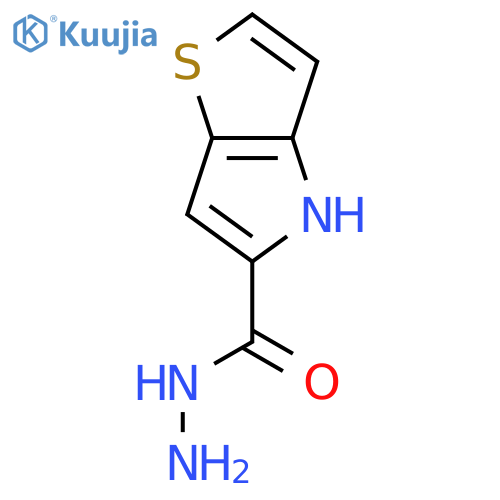 4H-thieno[3,2-b]pyrrole-5-carbohydrazide structure