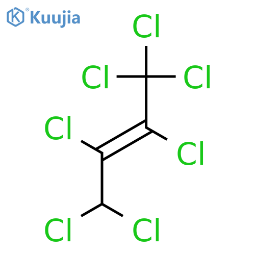 2-Butene, 1,1,1,2,3,4,4-heptachloro-, (E)- structure
