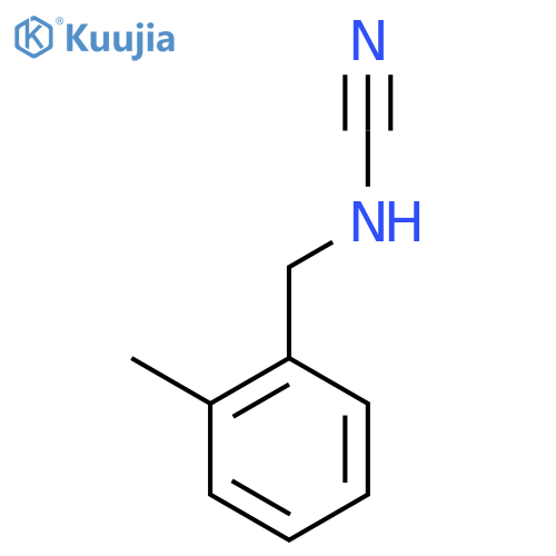 (2-Methylbenzyl)cyanamide structure