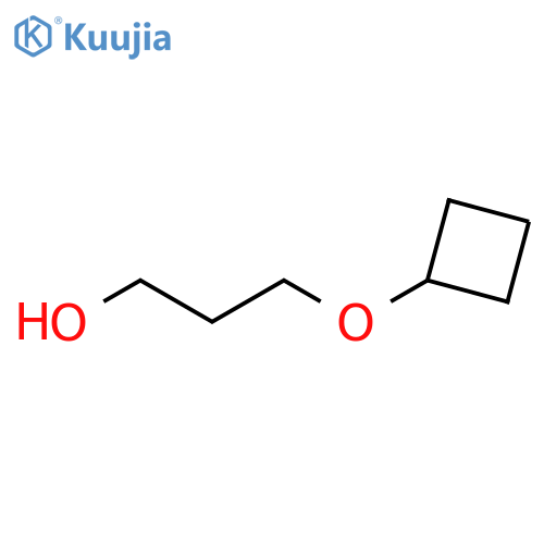 3-cyclobutoxypropan-1-ol structure