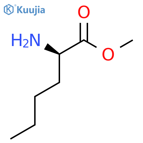 D-Norleucine,methylester structure