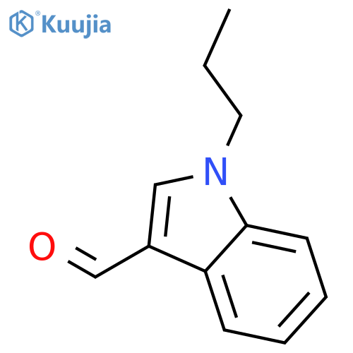 1-propyl-1H-indole-3-carbaldehyde structure