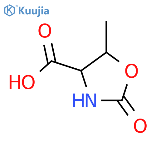 5-Methyl-2-oxo-1,3-oxazolidine-4-carboxylic Acid structure