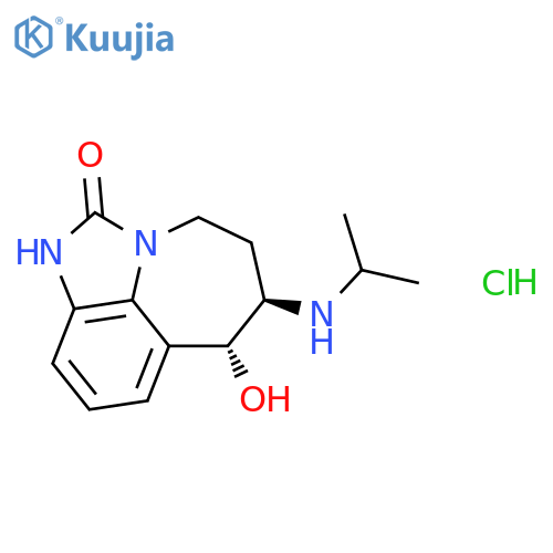 Zilpaterol hydrochloride structure