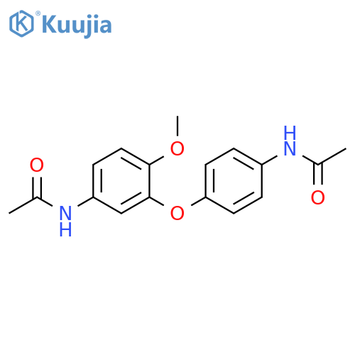 N-(4-(5-Acetamido-2-methoxyphenoxy)phenyl)acetamide) structure