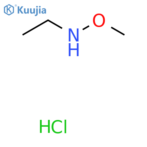 Ethyl(methoxy)amine hydrochloride structure