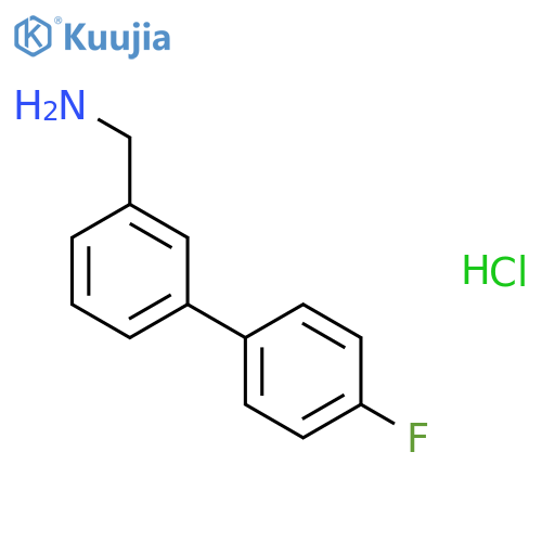 3-(4-Fluorophenyl)phenylmethylamine Hydrochloride structure