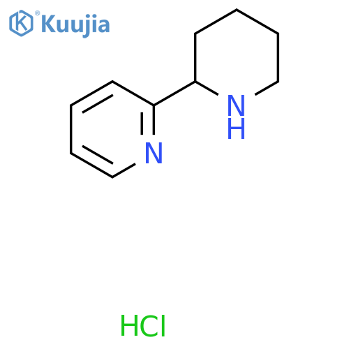 2-(Piperidin-2-yl)pyridine hydrochloride structure